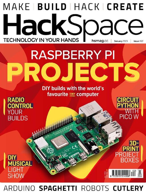Title details for HackSpace by Raspberry Pi - Available